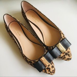Kate Spade Animal Print Flats